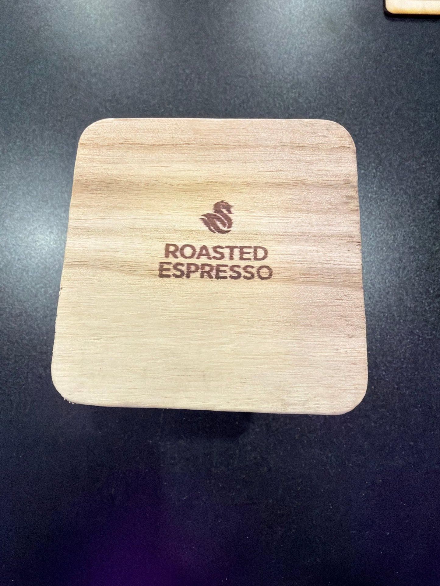 Swan Creek Candles - Tall Square White Canister - Roasted Espresso