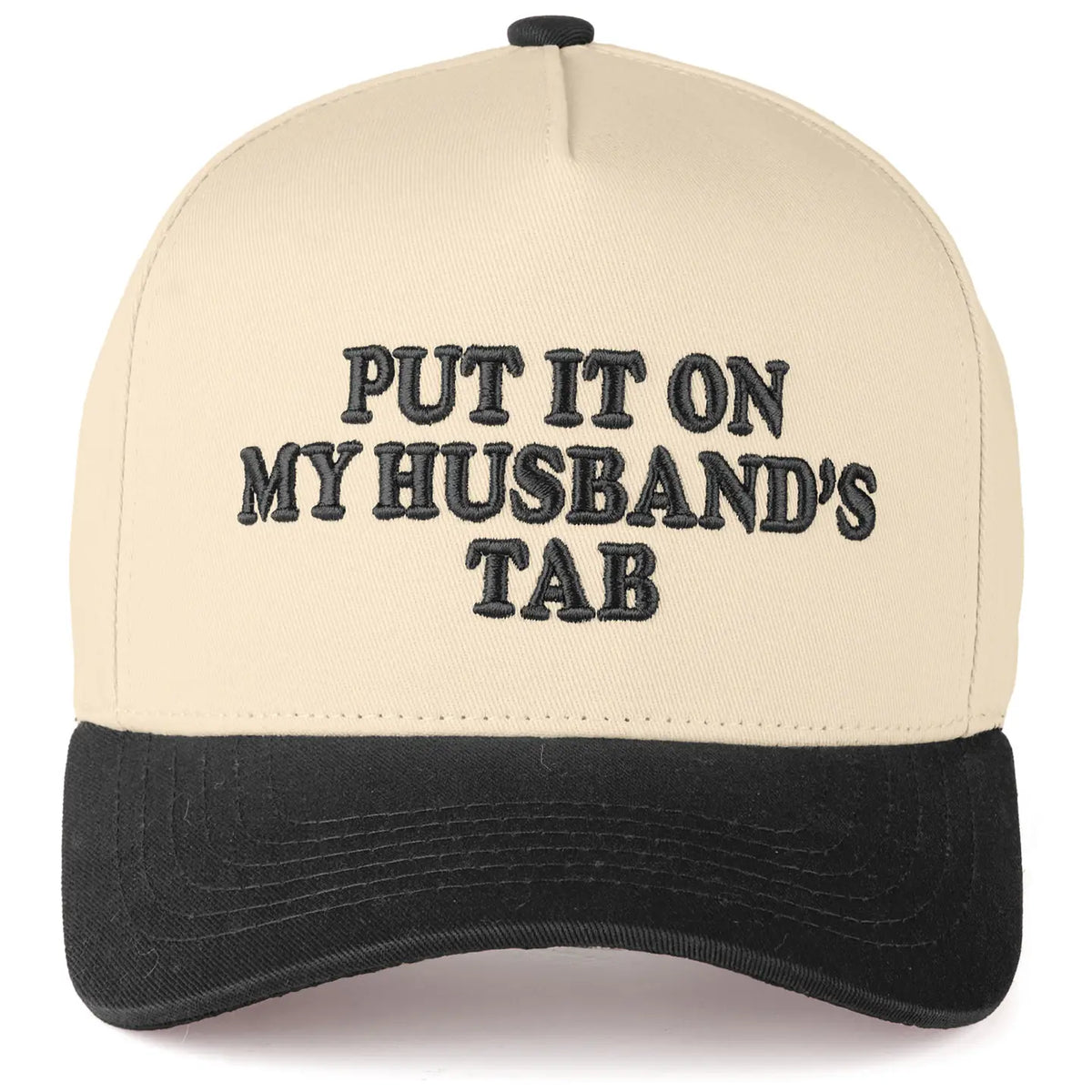 Put It on My Husbands Tab Hat - Black