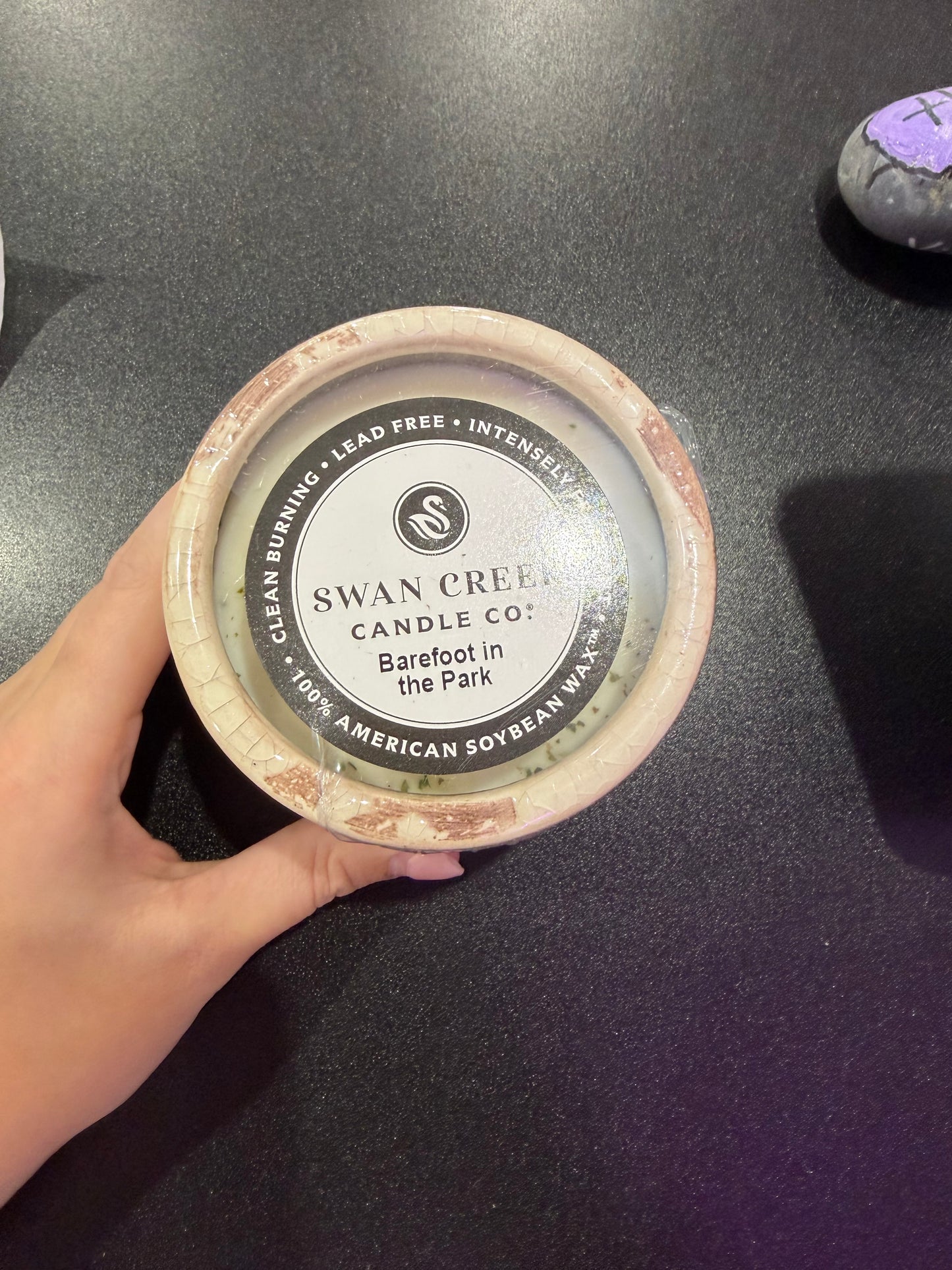 SWAN CREEK CANDLES - VINTAGE ROUND POT - BAREFOOT IN THE PARK