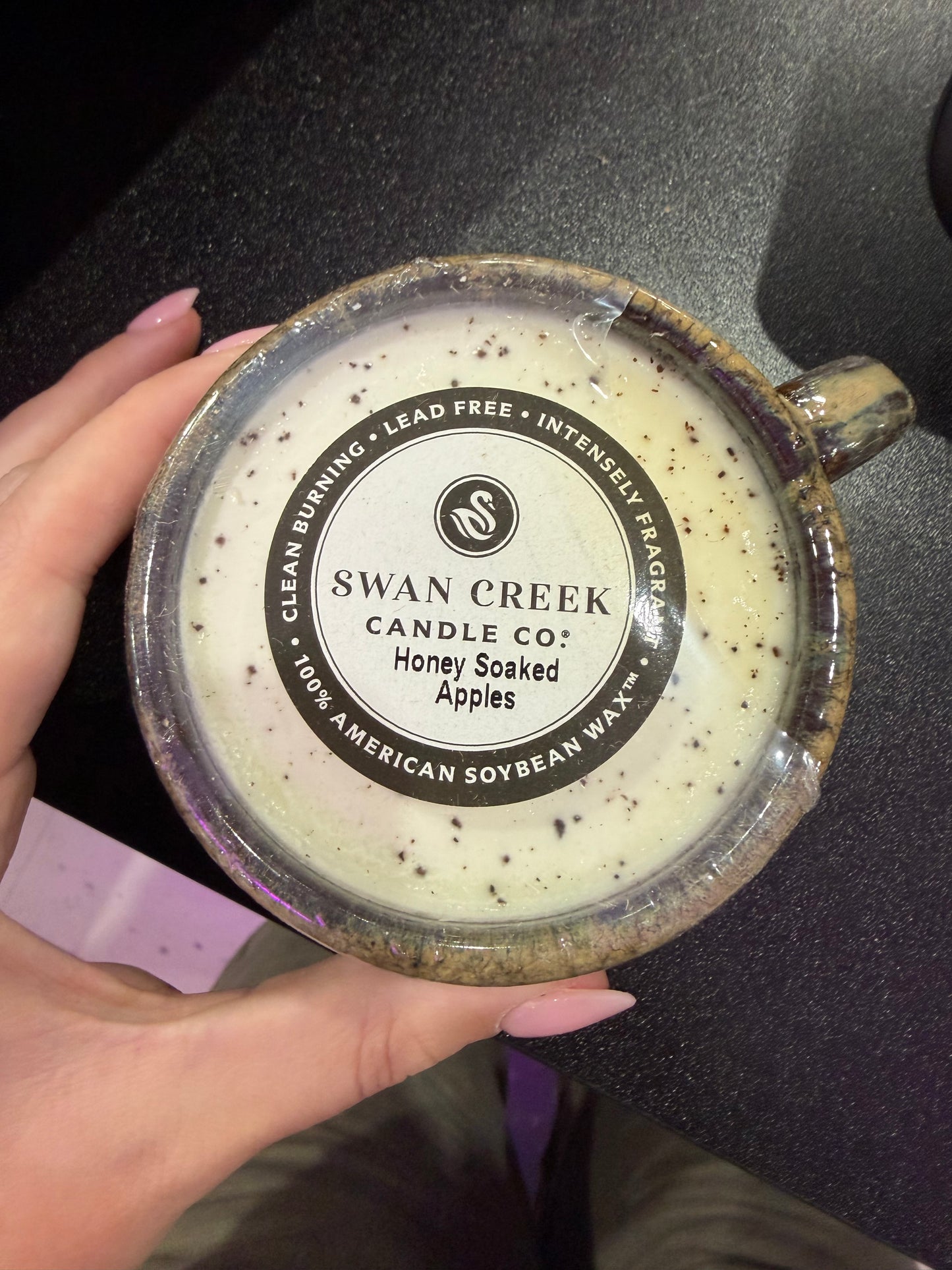 Swan Creek Candles - Olive Coffee Cup - Honey Soaked Apples