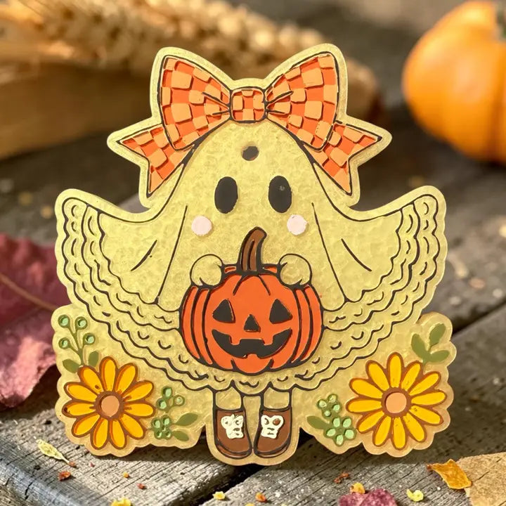 Pumpkin Patch Ghost Freshie - Pumpkin S'mores