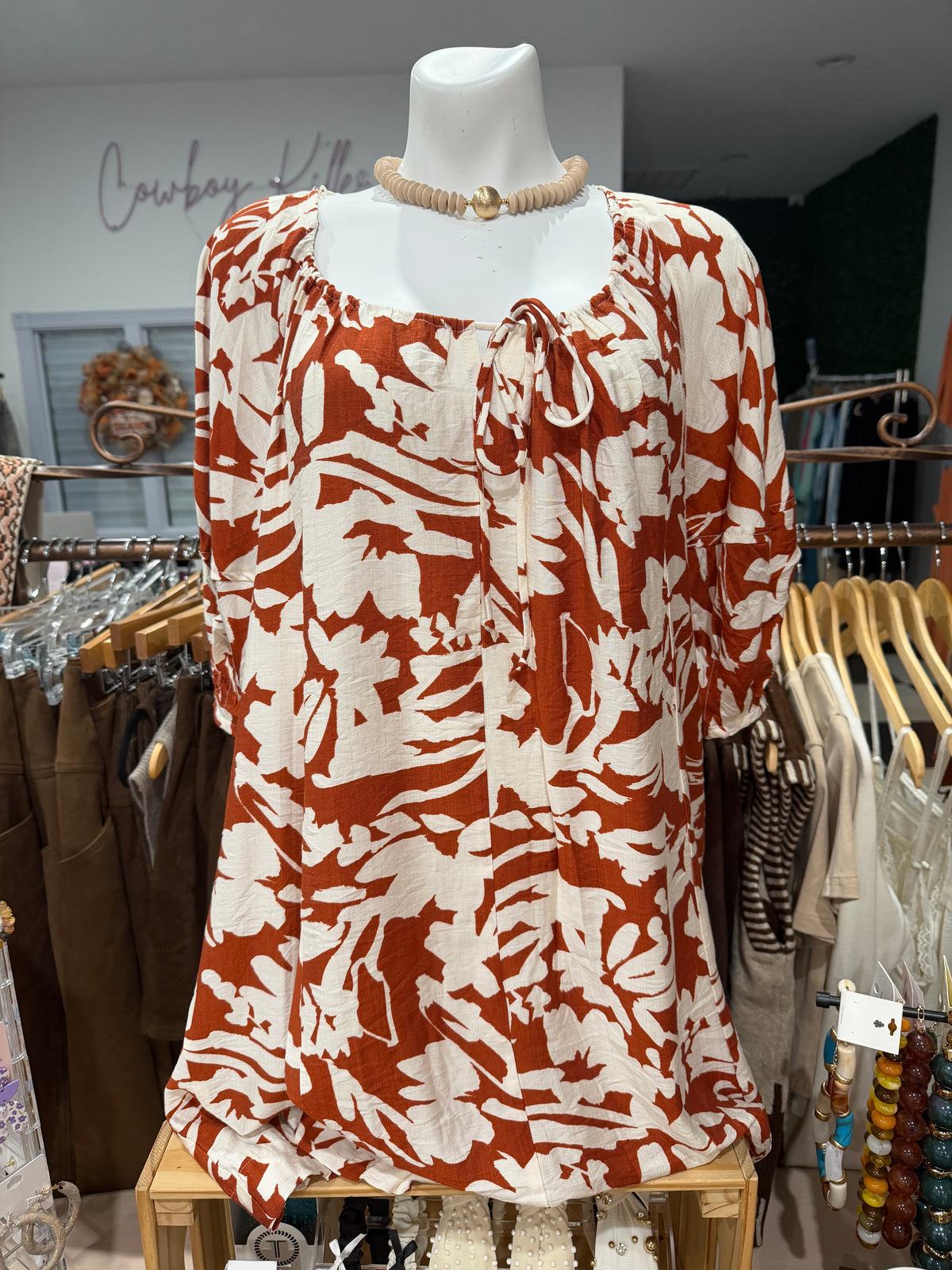 Patient Zero Patterned Dress