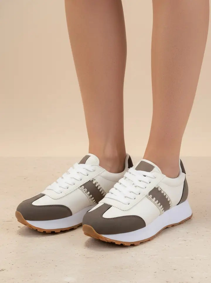 POETRY RETRO RUNNER SNEAKERS - CHARCOAL