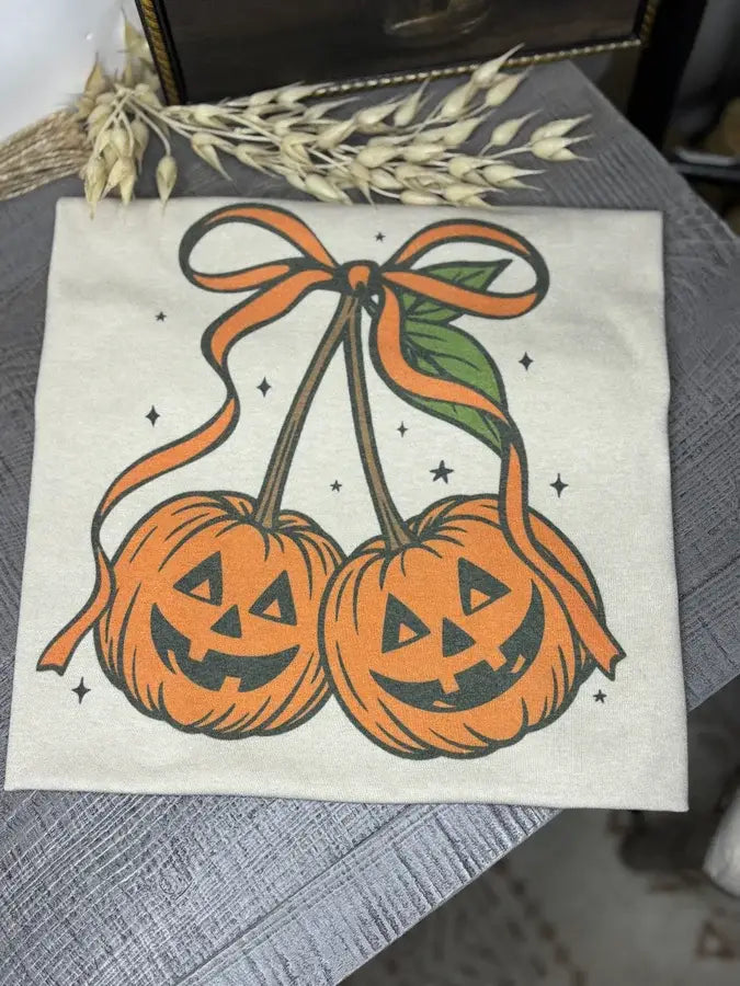 CHERRY JACK-O-LANTERNS TEE