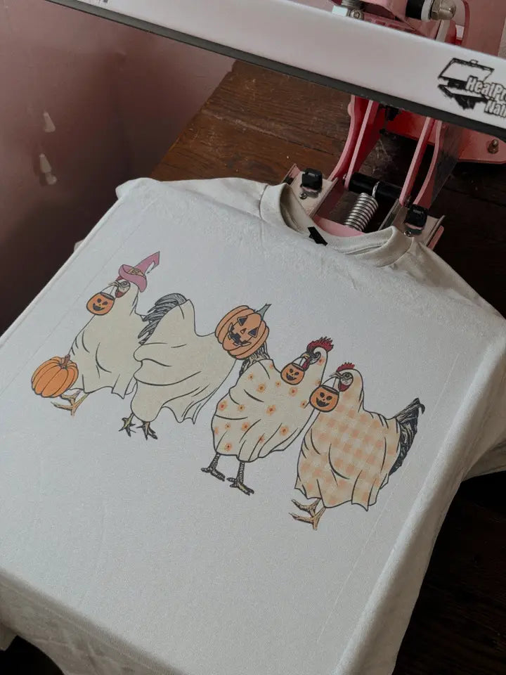 SPOOKY CHICKENS TEE