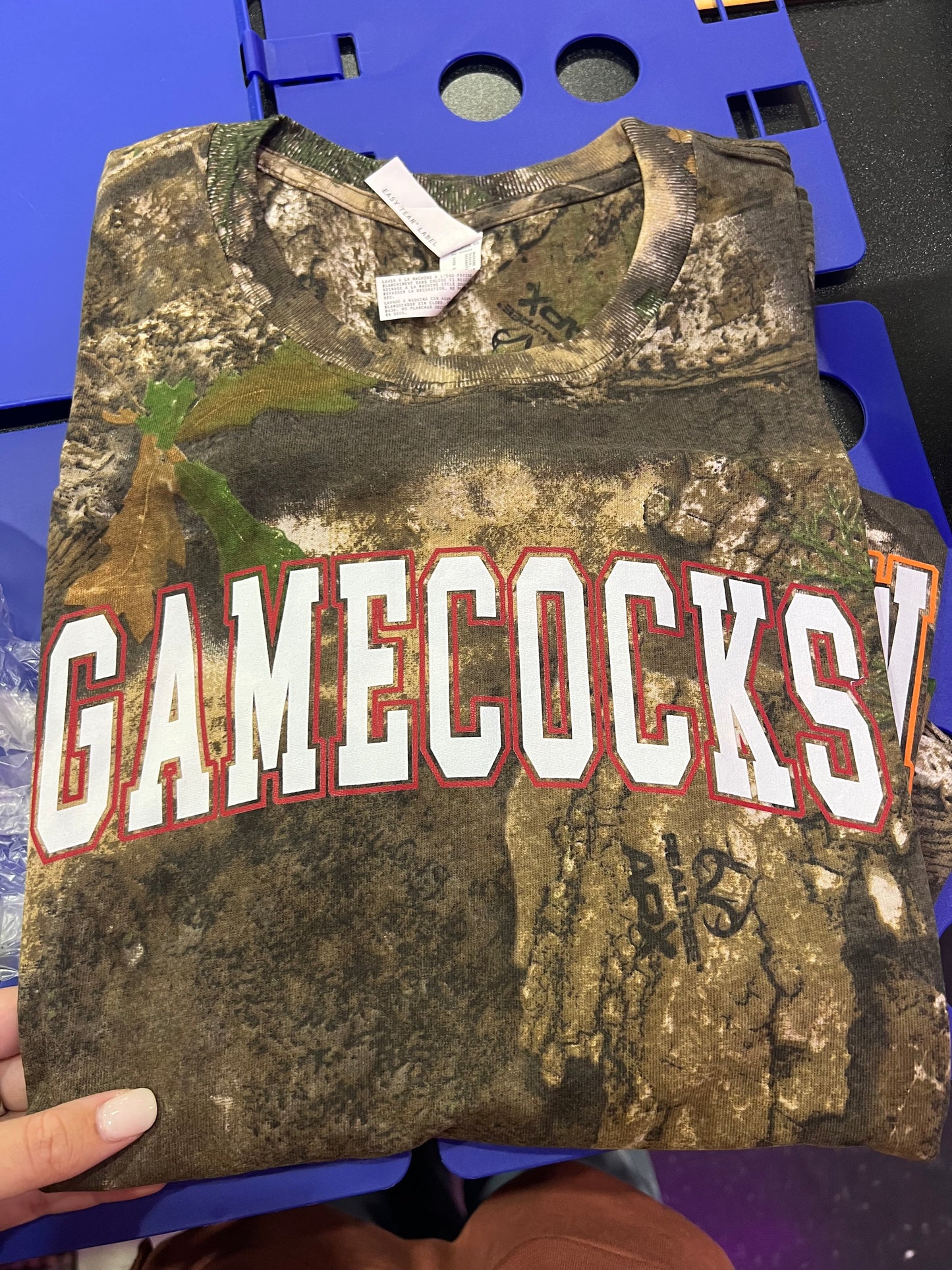 Camo Mascot Gamecocks Tee
