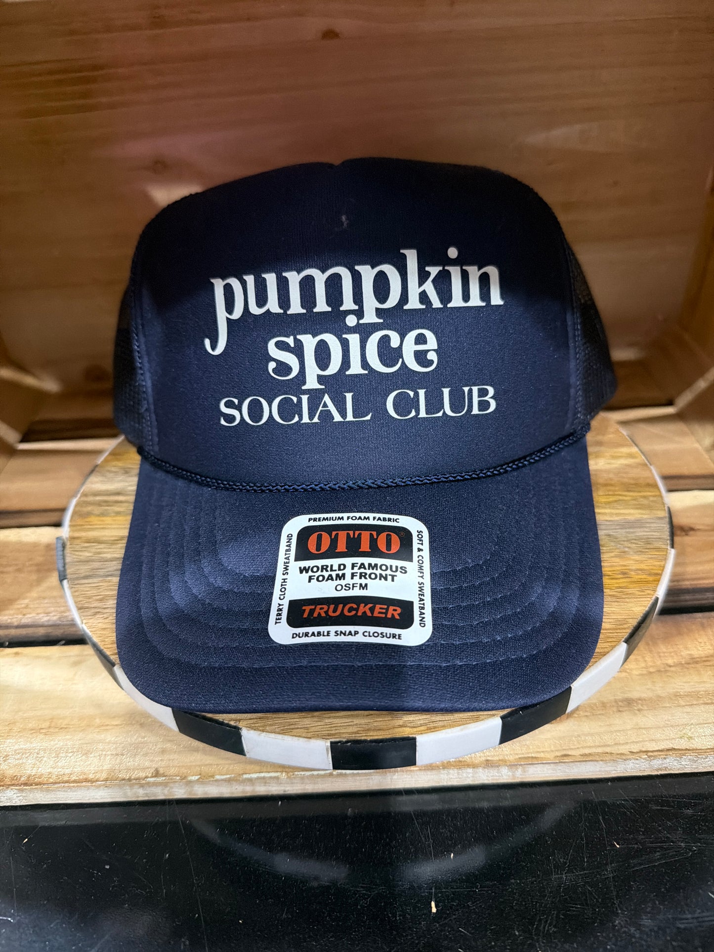 Pumpkin Spice Trucker Hat