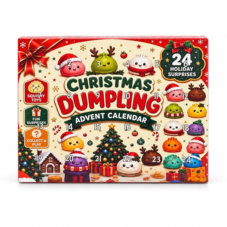 CHRISTMAS SQUISHY ADVENT CALENDAR - FINAL SALE