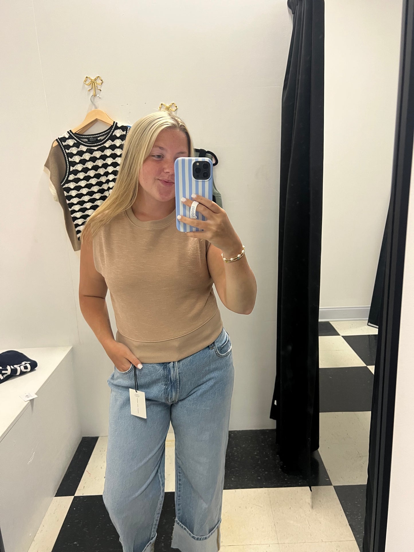 Hudson Banded Crop Top