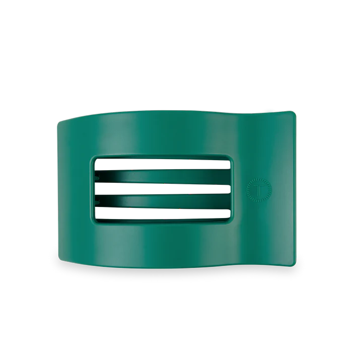 TELETIES - FIR REAL FLAT RECTANGLE CLIP - MEDIUM