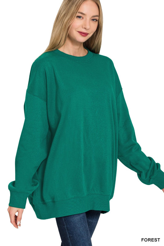 HUNTER FLEECE TUNIC SWEATER