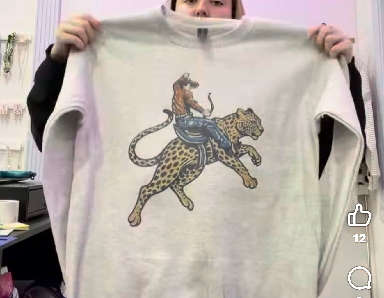 Cowboy Jaguar Crewneck