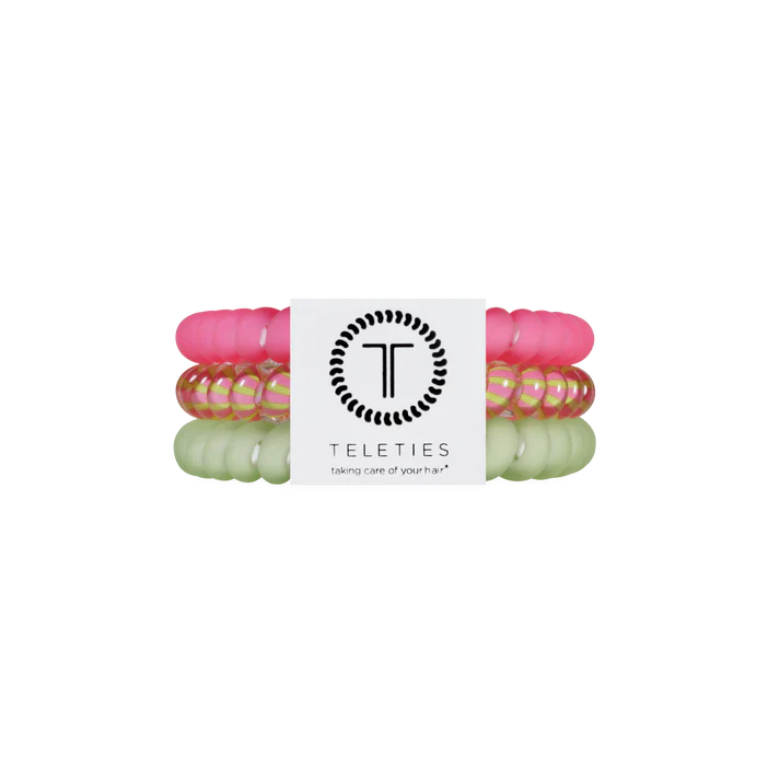 TELETIES - SUMMER CRUSH HAIR TIES - SMALL