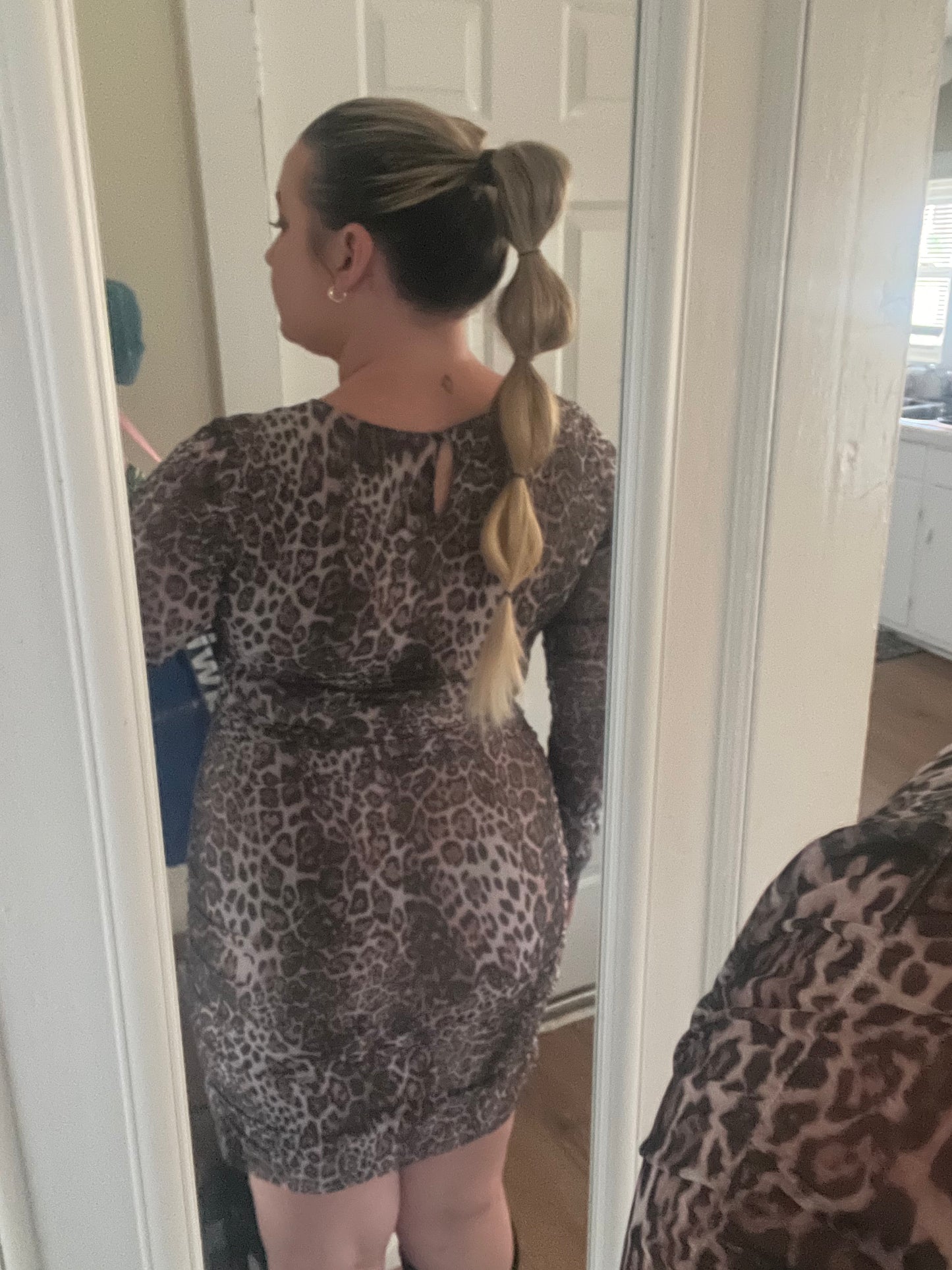 Leopard Fitted Dress