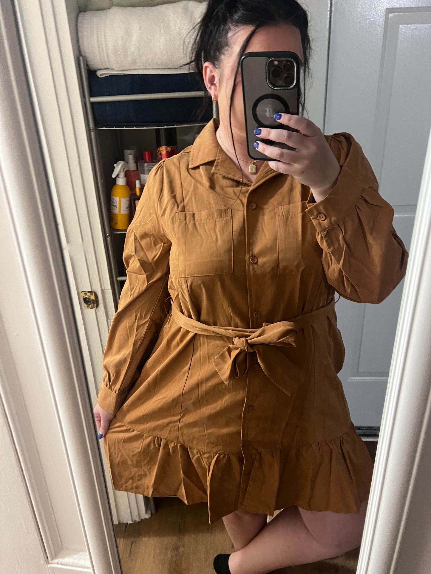 Kingston Suede Dress