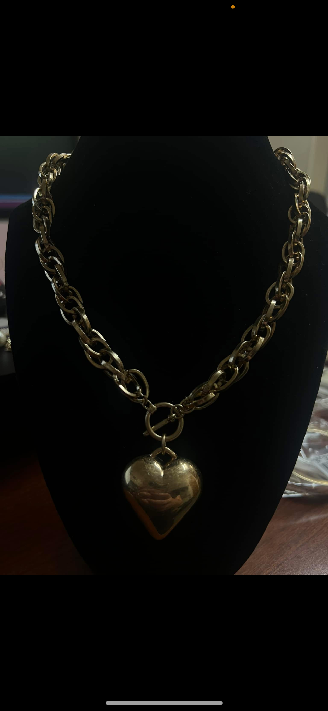 Chunky Heart Necklace