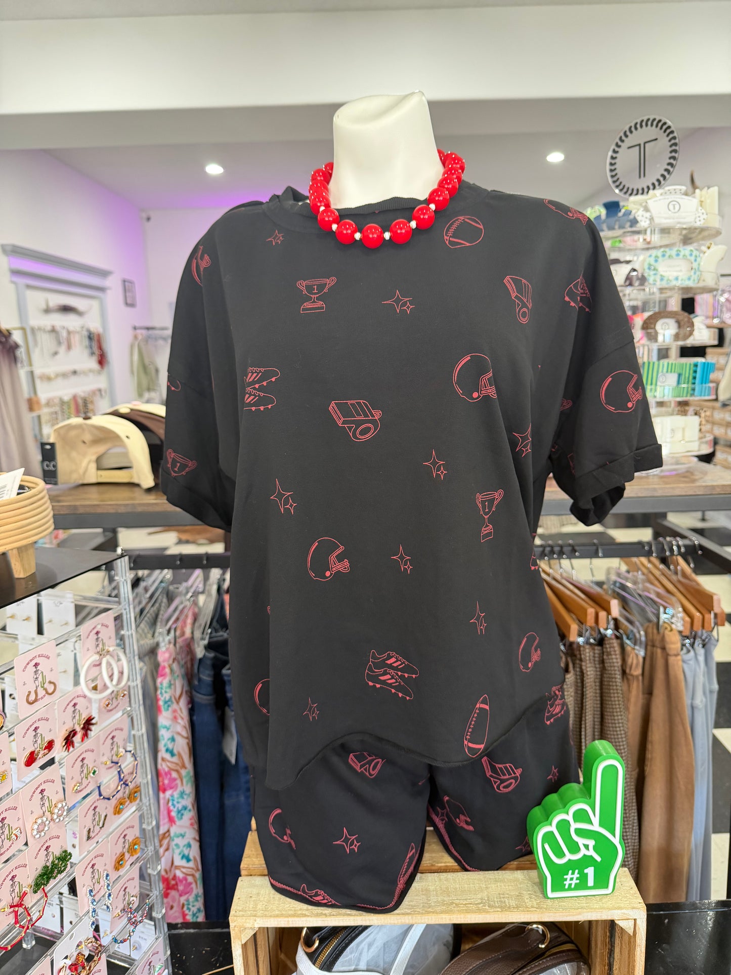 It's Game Day Graphic Top