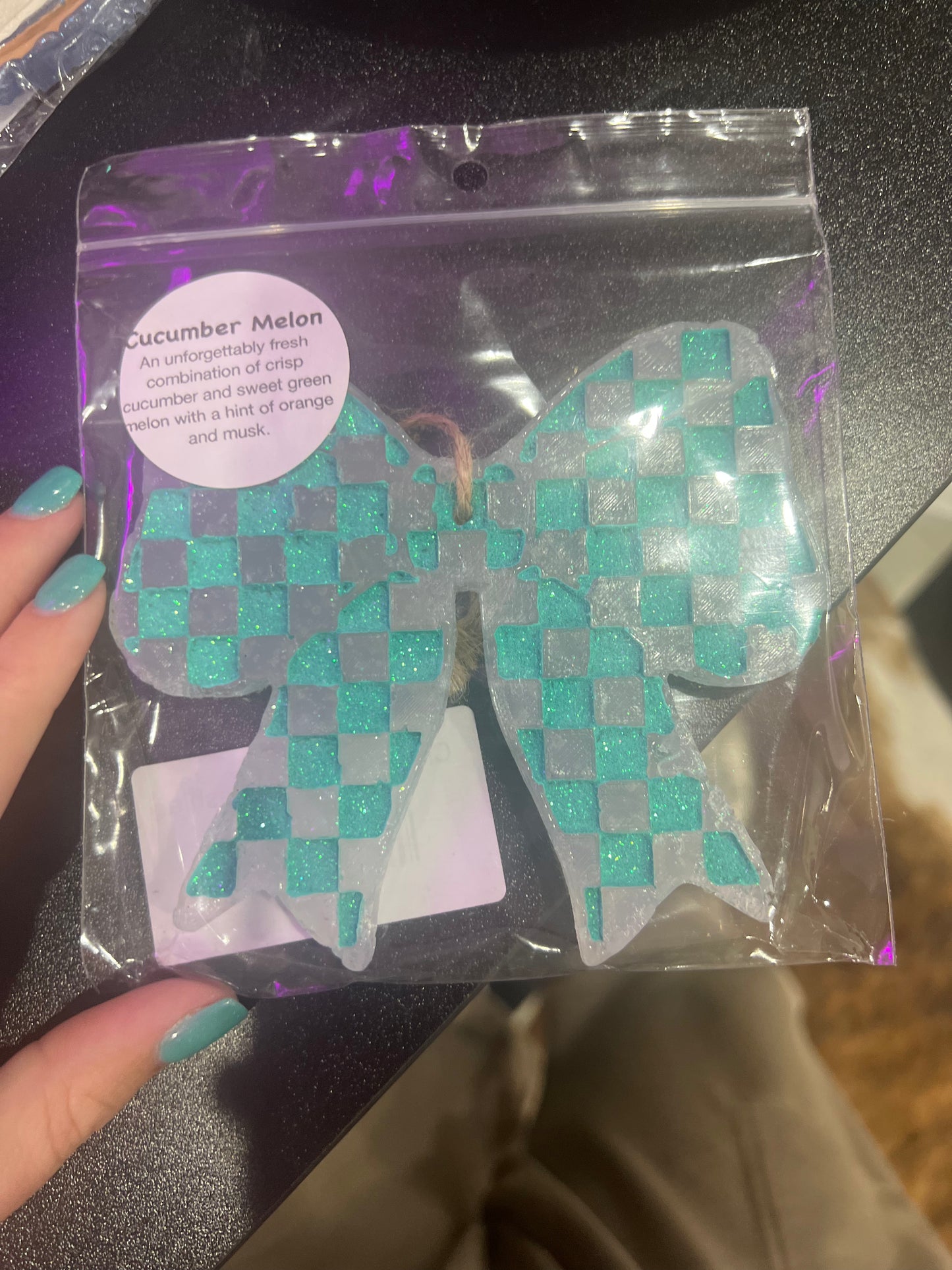 Checkered Bow Freshie