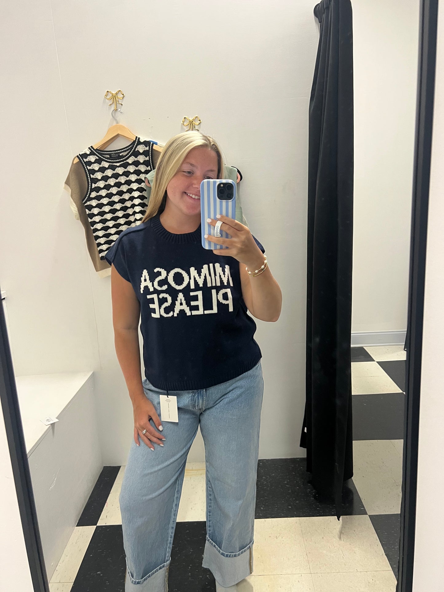 Mimosa Please Sweater Top