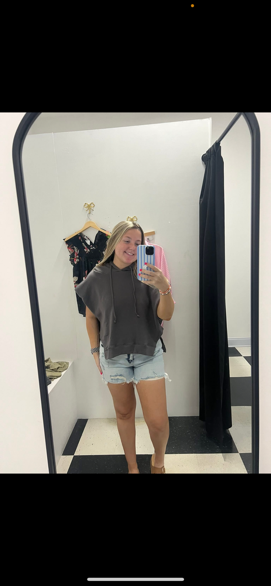 Millie Short Sleeve Hoodie