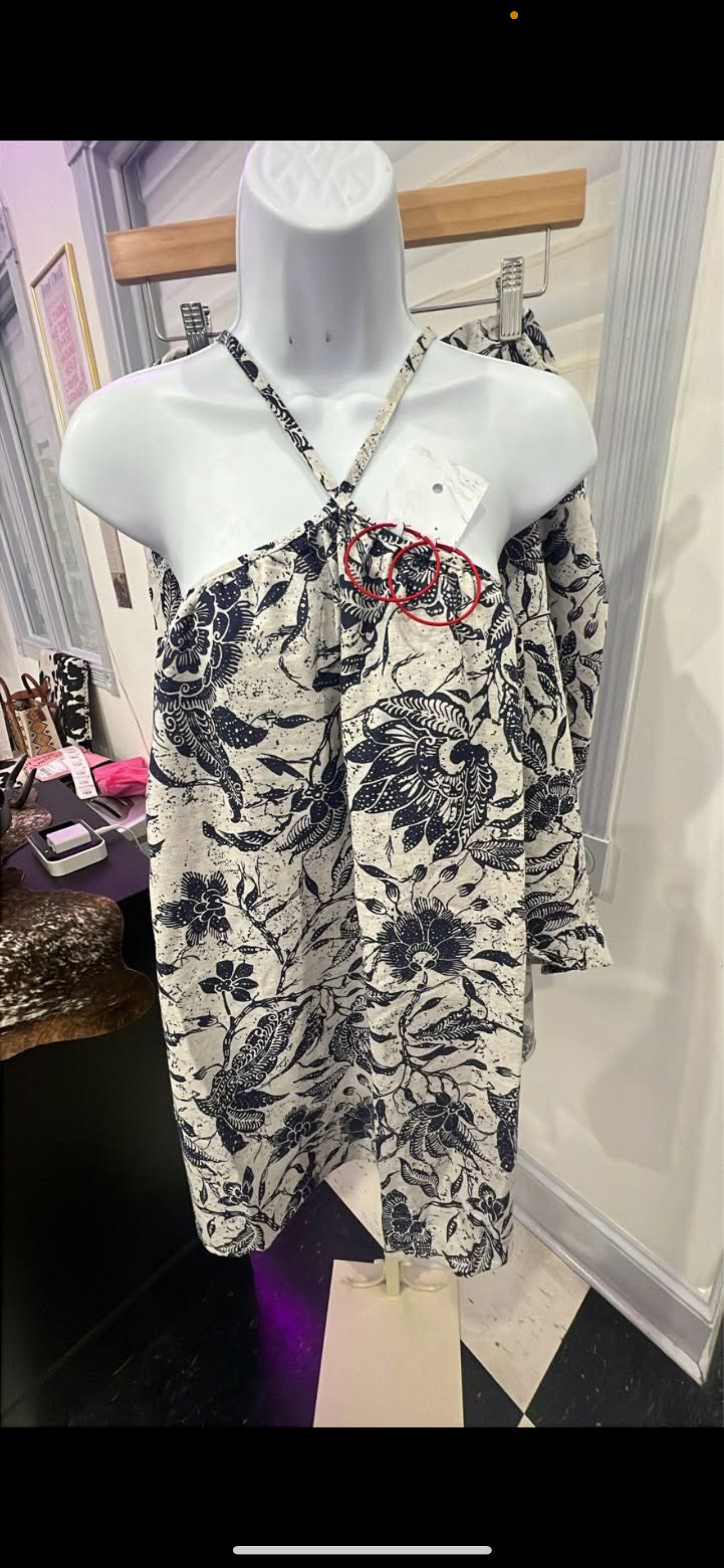 Floral Dreams Halter Neck Dress