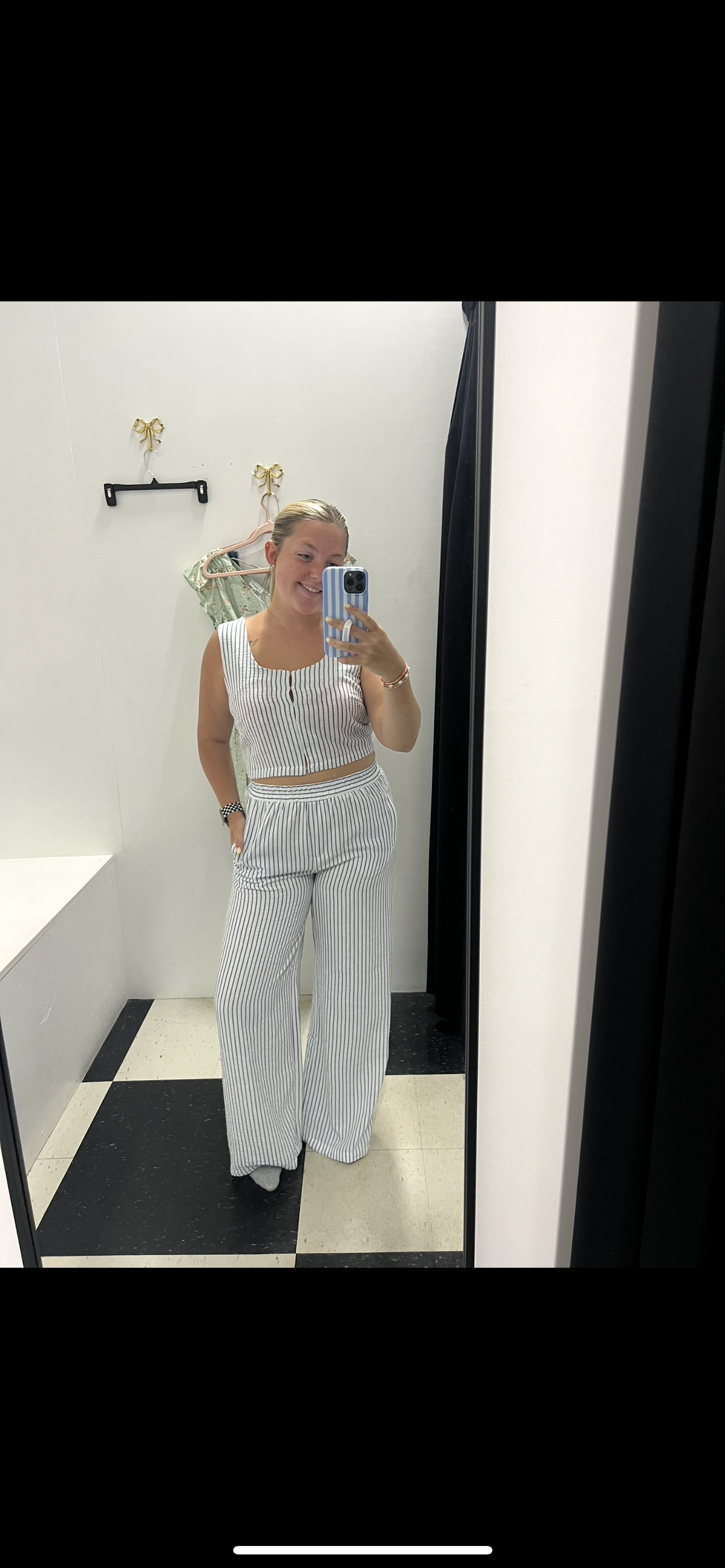 JESSIE STRIPED PANTS