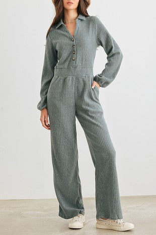 Jessie Ribbed Jumpsuit