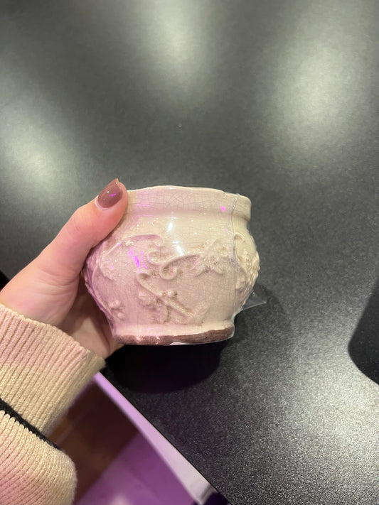 Swan Creek Candles - Holiday White Small Pot - Peppermint Twist