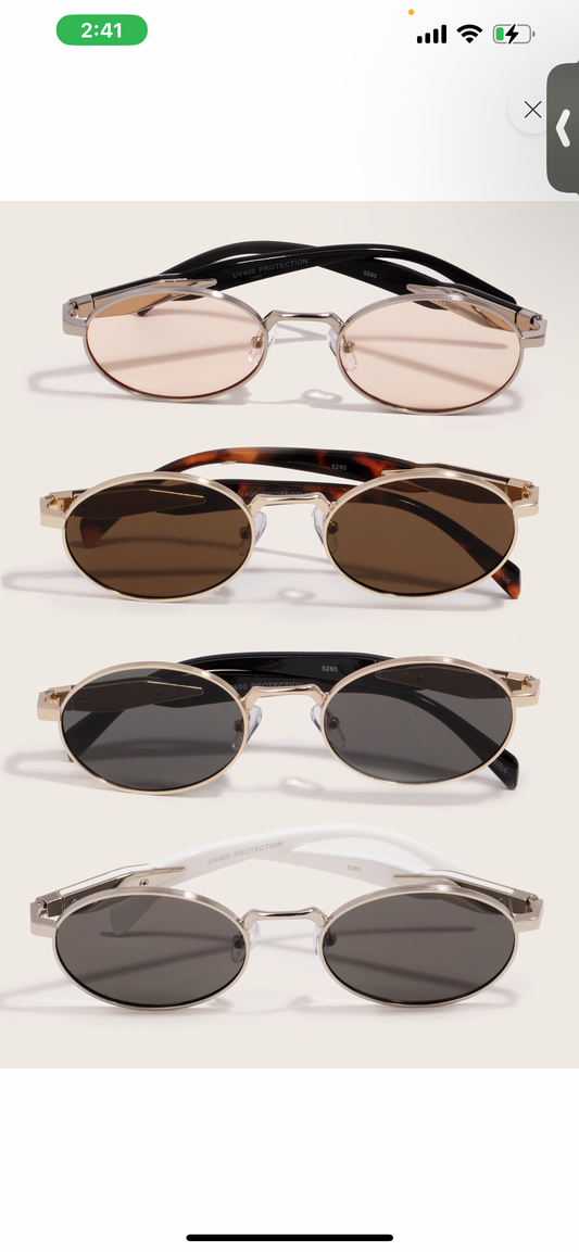 Saylor Oval Sunglasses
