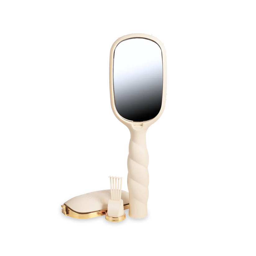 Teleties - Boar Bristle Hair Brush - Tan