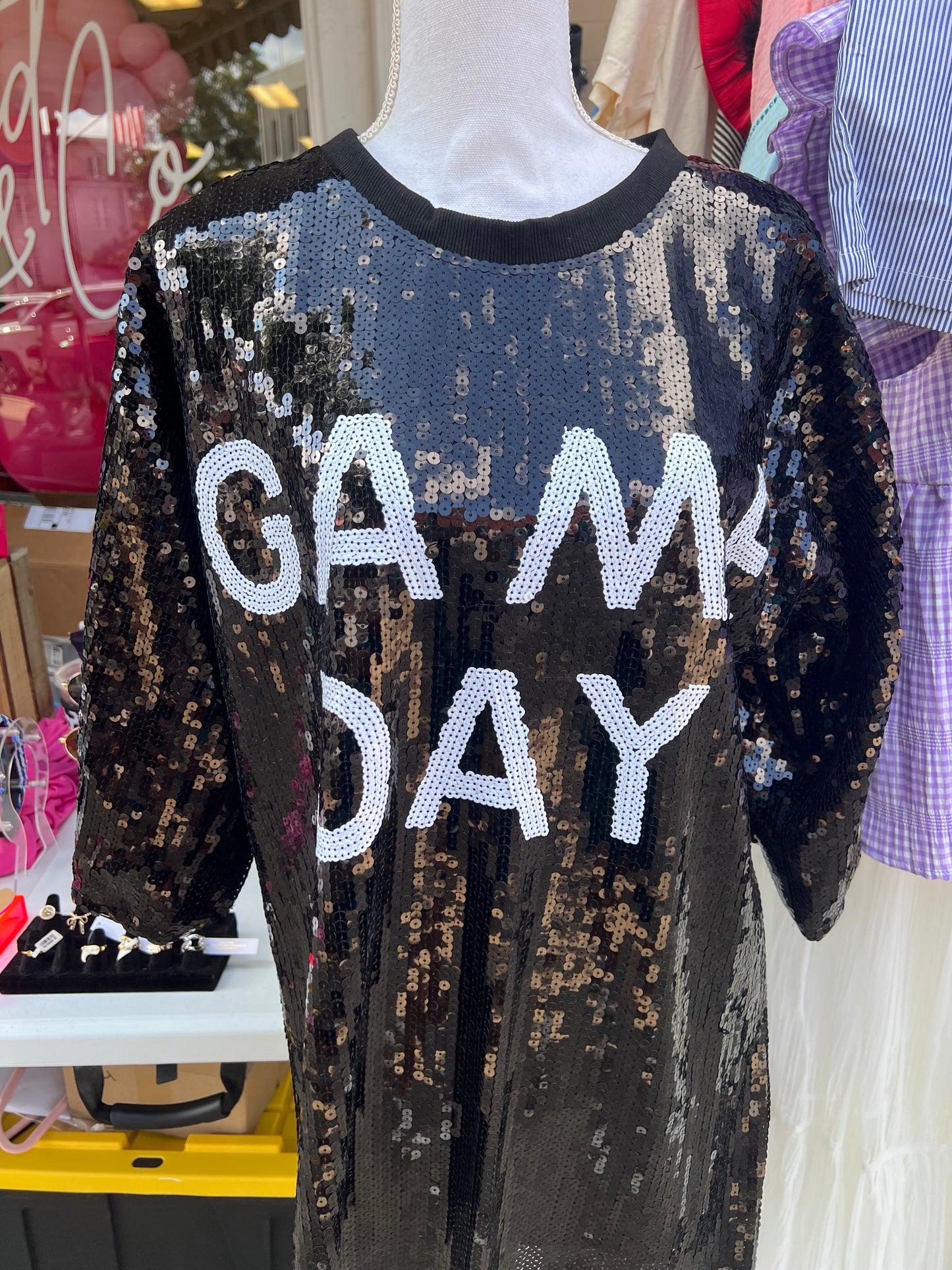 Game Day Sequin Dress