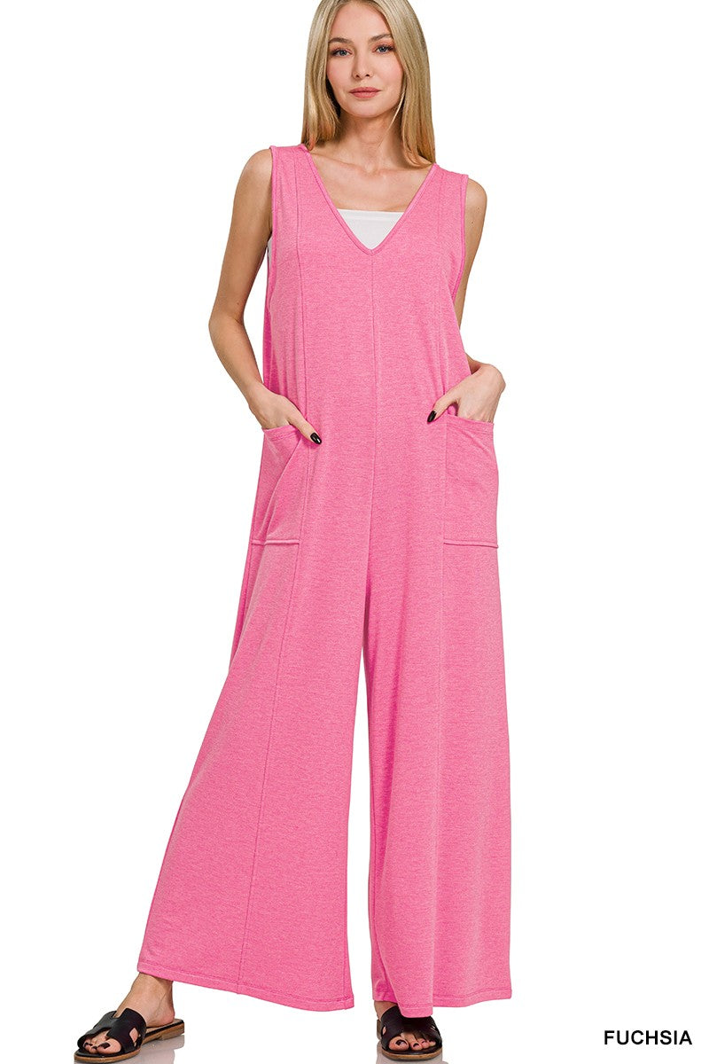 FRENCH TERRY JUMPSUIT