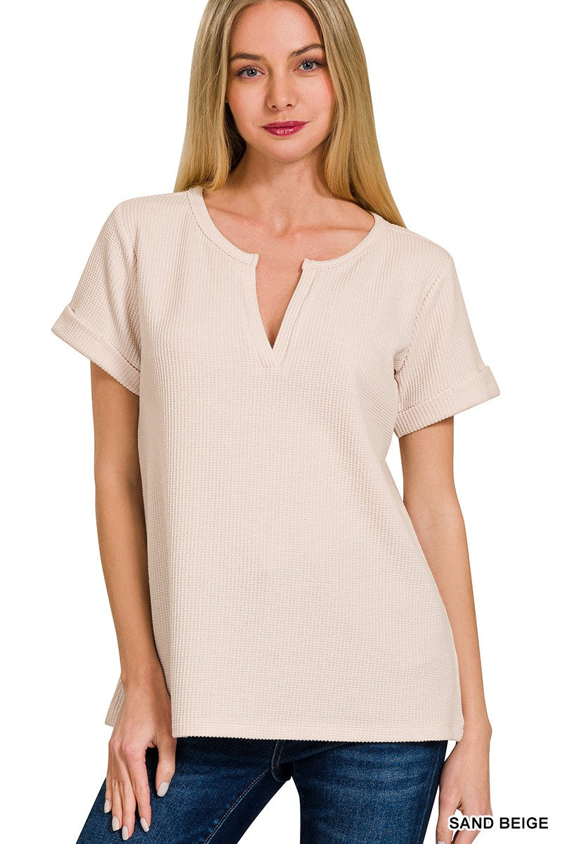 MELAGE BABY WAFFLE TOP