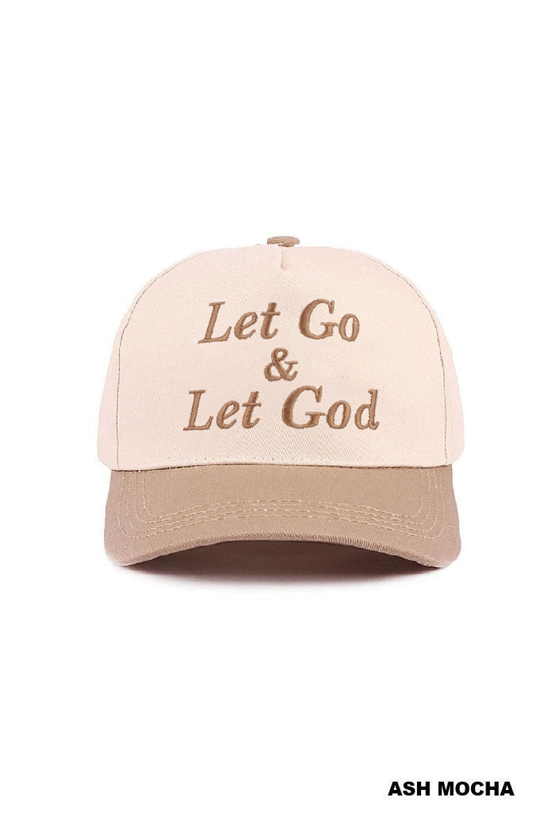 Let Go & Let God Hat - Mocha