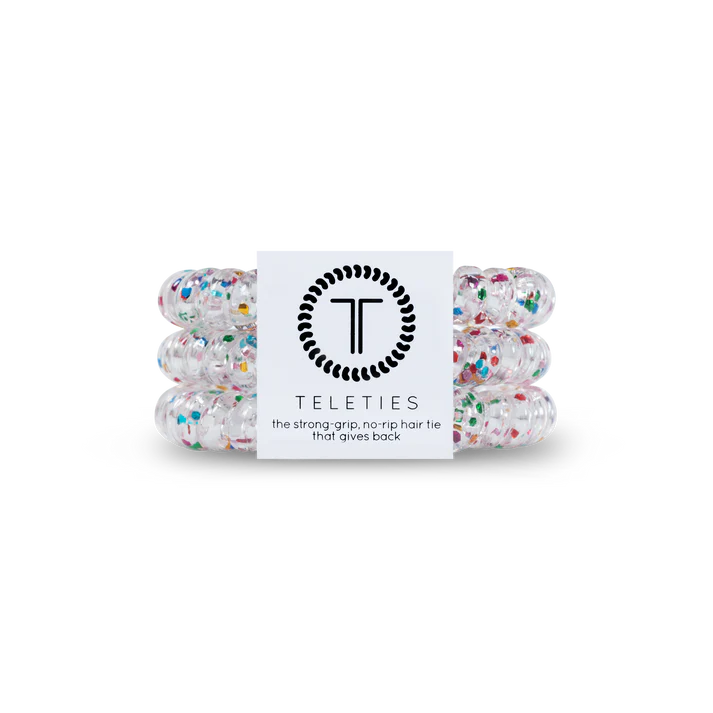 TELETIES - PARTY PEOPLE HAIR TIES - SMALL