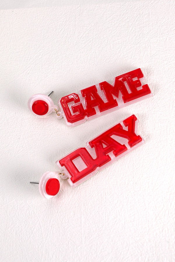 GAME DAY DROP EARRINGS