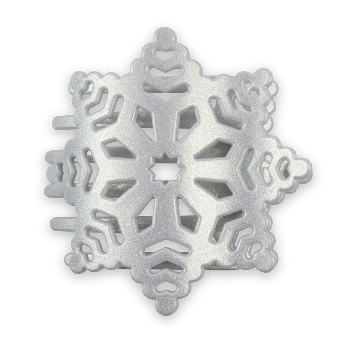 TELETIES - SNOWFLAKE FLAT HAIR CLIP