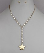 STAR Y NECKLACE