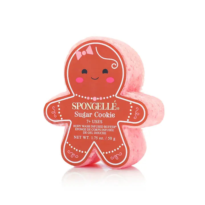 SPONGELLE - GINGERBREAD MAN - SUGAR COOKIE