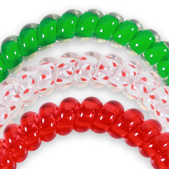 TELETIES - SECRET SANTA HAIR TIES - SMALL