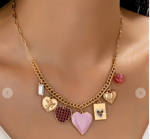 Love on the Run Charm Necklace