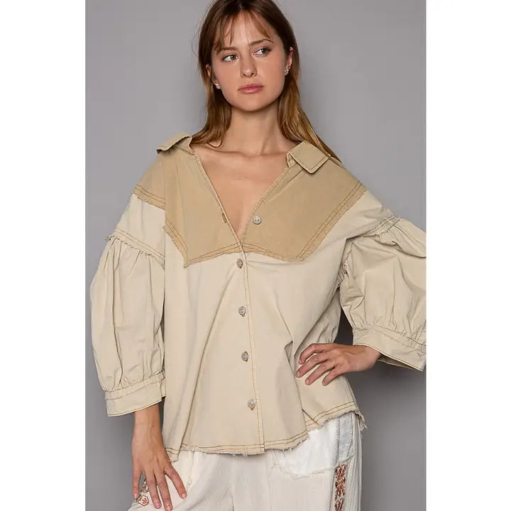 Darla Balloon Sleeve Top