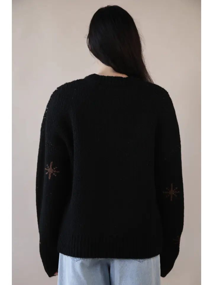 Cowboy Boot Graphic Sweater