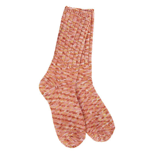 World's Softest Socks - Ragg Crew Brandy