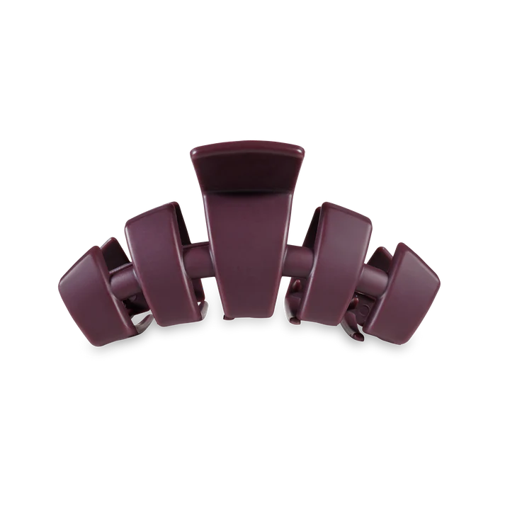 TELETIES Burgundy Bliss Hair Clip - Medium