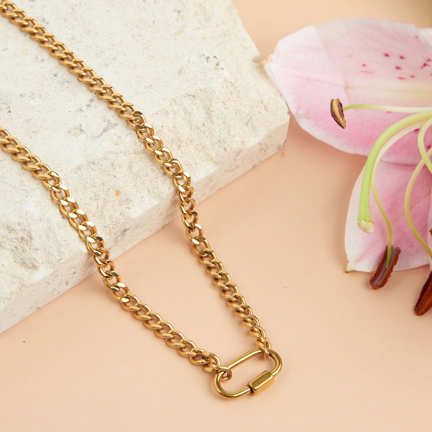 Waterproof Carabiner Necklace