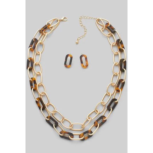 Acrylic Chain Necklace