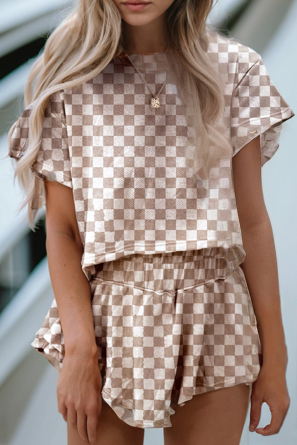 Bobbie Checkered Top