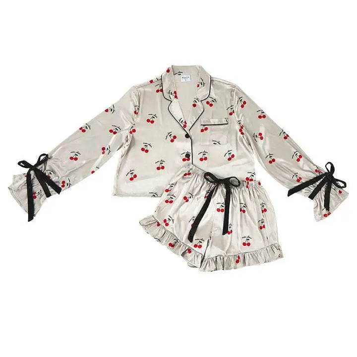 Cherry PJ Bottoms