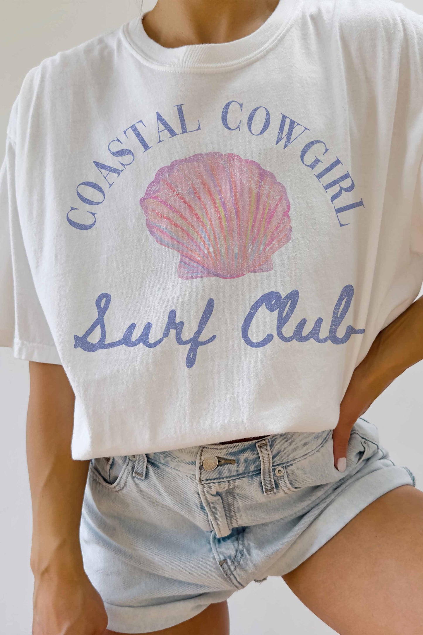 Coastal Cowgirl Surf Club Tee